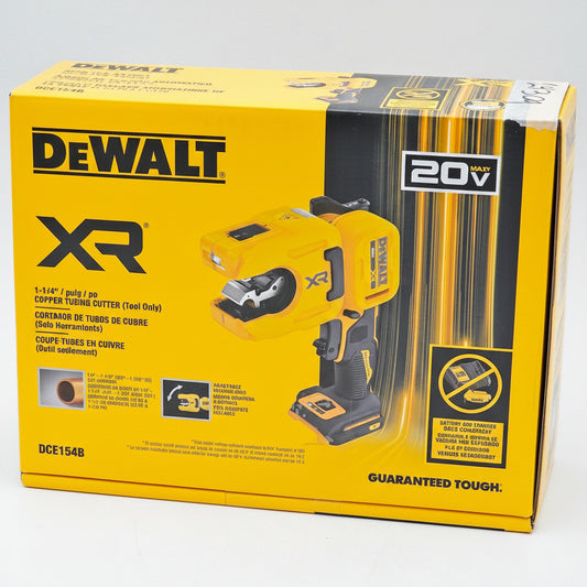 New DeWalt DCE154B 20V MAX Copper Tubing Cutter