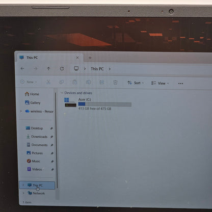 Acer Nitro 5 AN515‑58 15.6" i5-12450H 2.0GHz 16GB RAM 512GB SSD RTX 3050 Ti