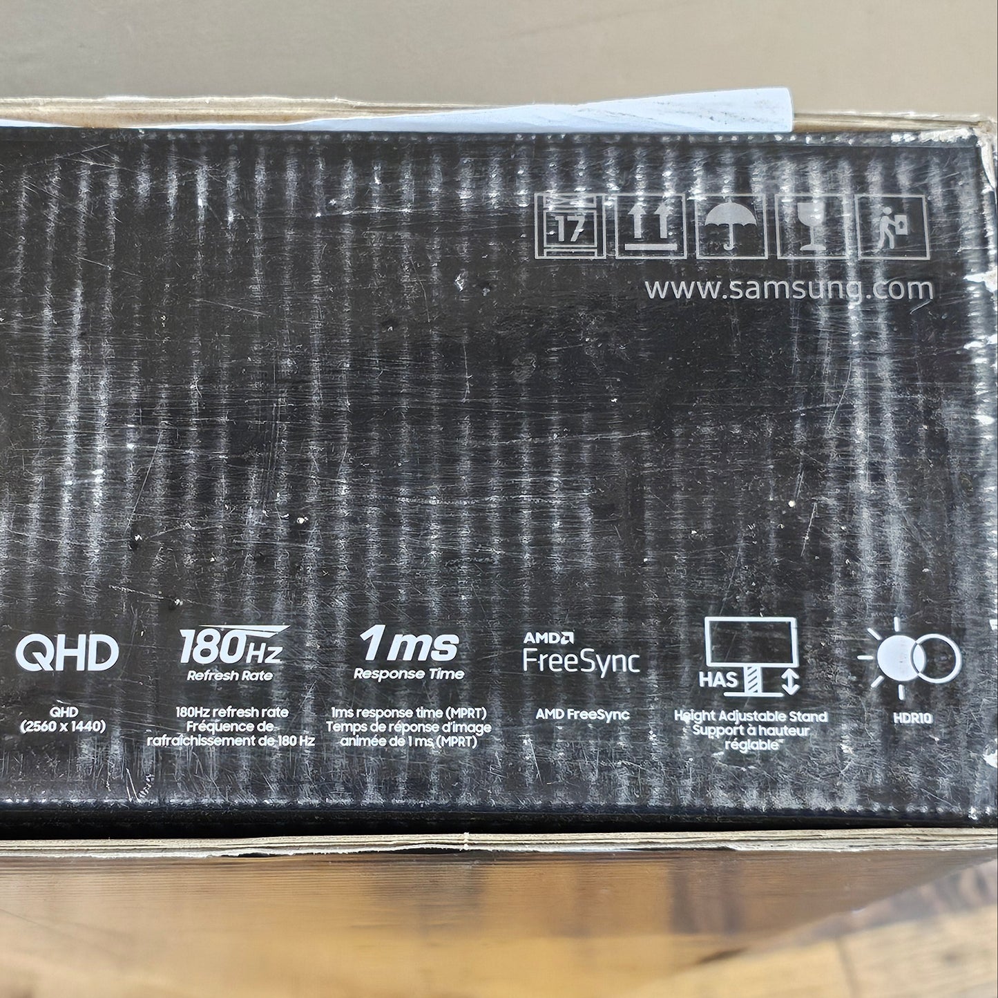 New Samsung 32" G5 LS32FG51DENXZA QHD LCD VA Gaming Monitor