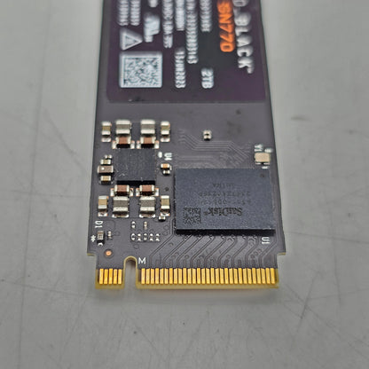 Western Digital WD 2280mm BLACK SN770 2TB M.2 NVMe Gen 4.0 x 4 SSD SN770