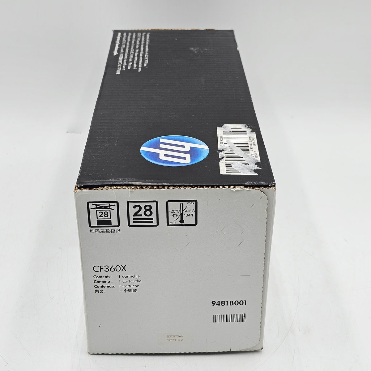 New HP 508X CF360X Black Print Cartridge