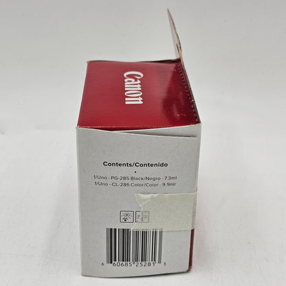New Canon 285 286 Black/Tri-color  Complete Set of Ink