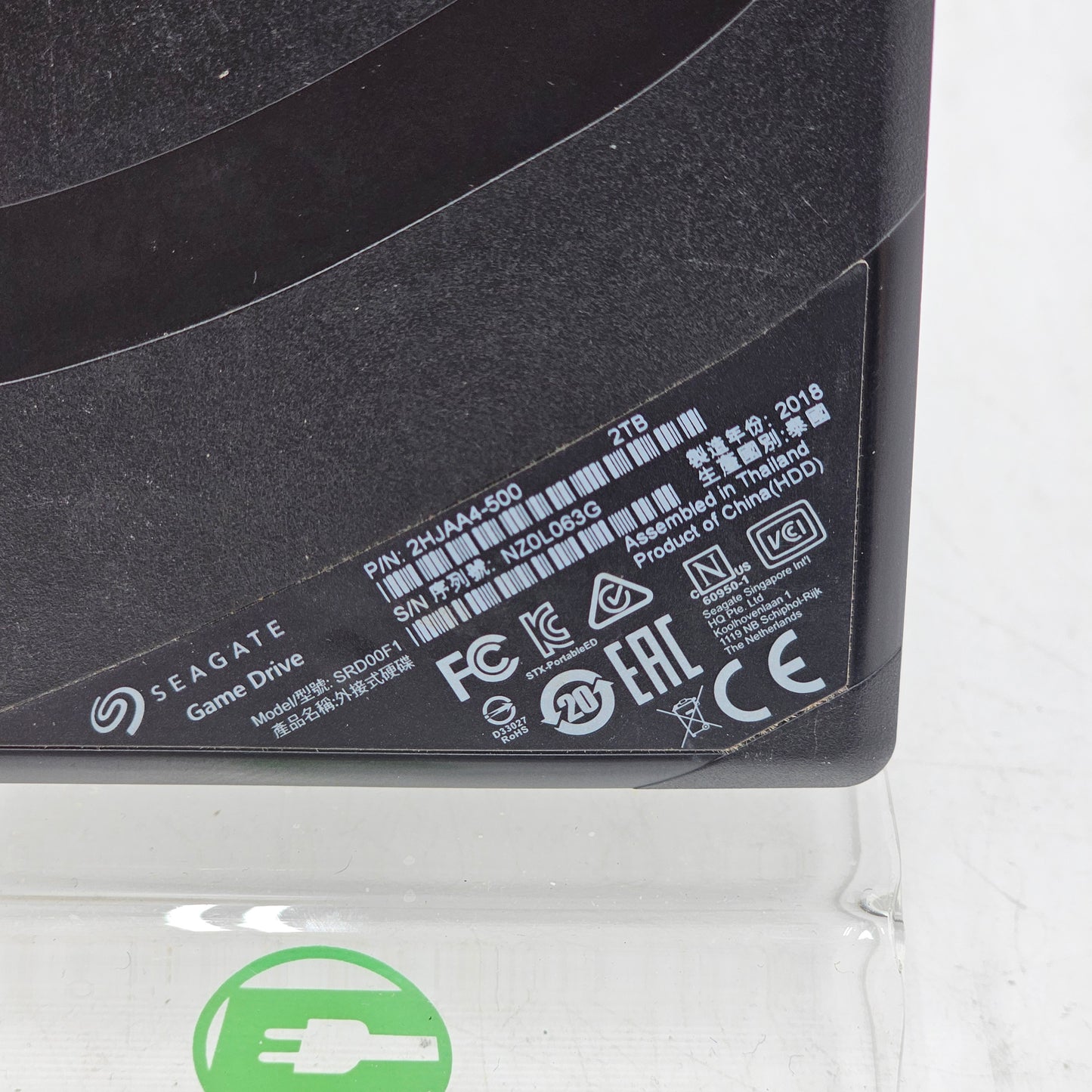Seagate External High Performance Game Drive 2TB Micro USB-B to USB-A SRD00F1