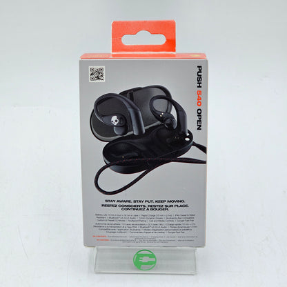 New Skullcandy Push 540 Open Open-Ear Bluetooth Headphones Black S4PFW-T740