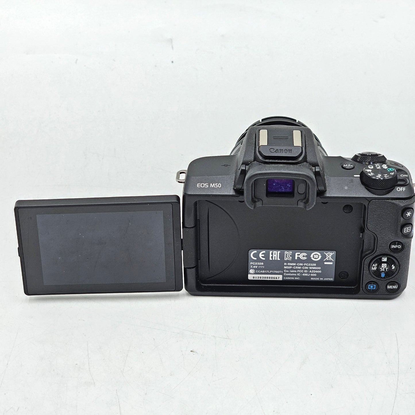Canon EOS M50 24.1MP Mirrorless Camera with 15-45mm Camera Lens
