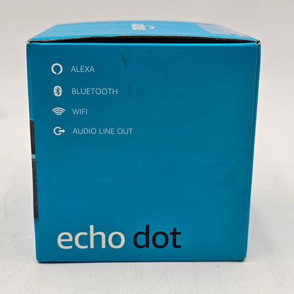 New Amazon Echo Dot 3rd Gen Black