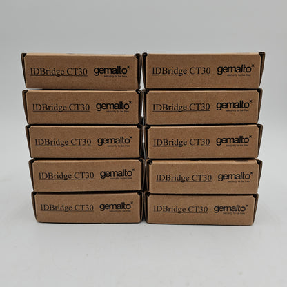 New Gemalto IDBridge CT30 USB Smart Card Reader Lot of 25